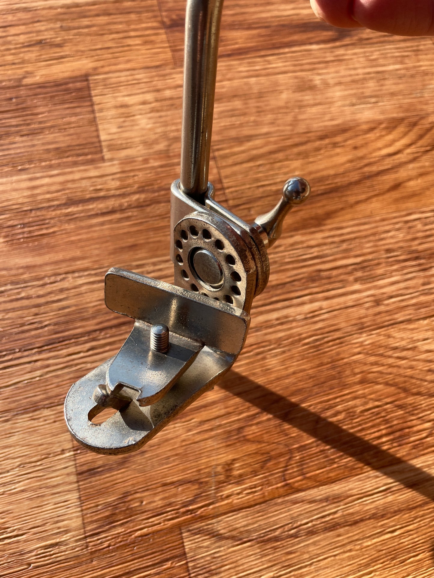 1940s Slingerland SP-761S 14" Gene Krupa L-Arm Cymbal Holder Radio King
