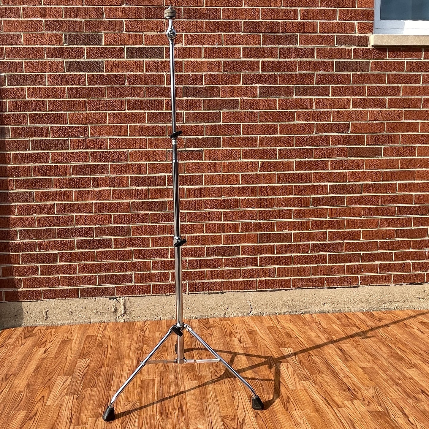 1970s Ludwig Hercules Atlas No. 1405 Straight Cymbal Stand Tubular Legs