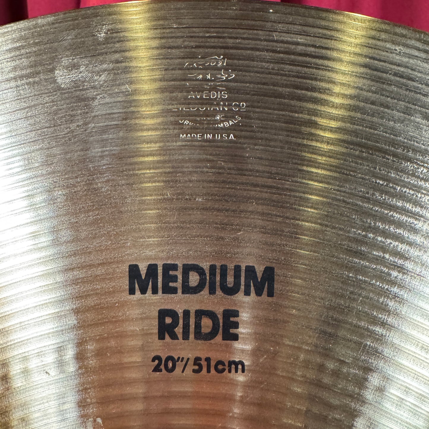 20" Zildjian A 1990s Medium Ride Cymbal 2564g *Video Demo*