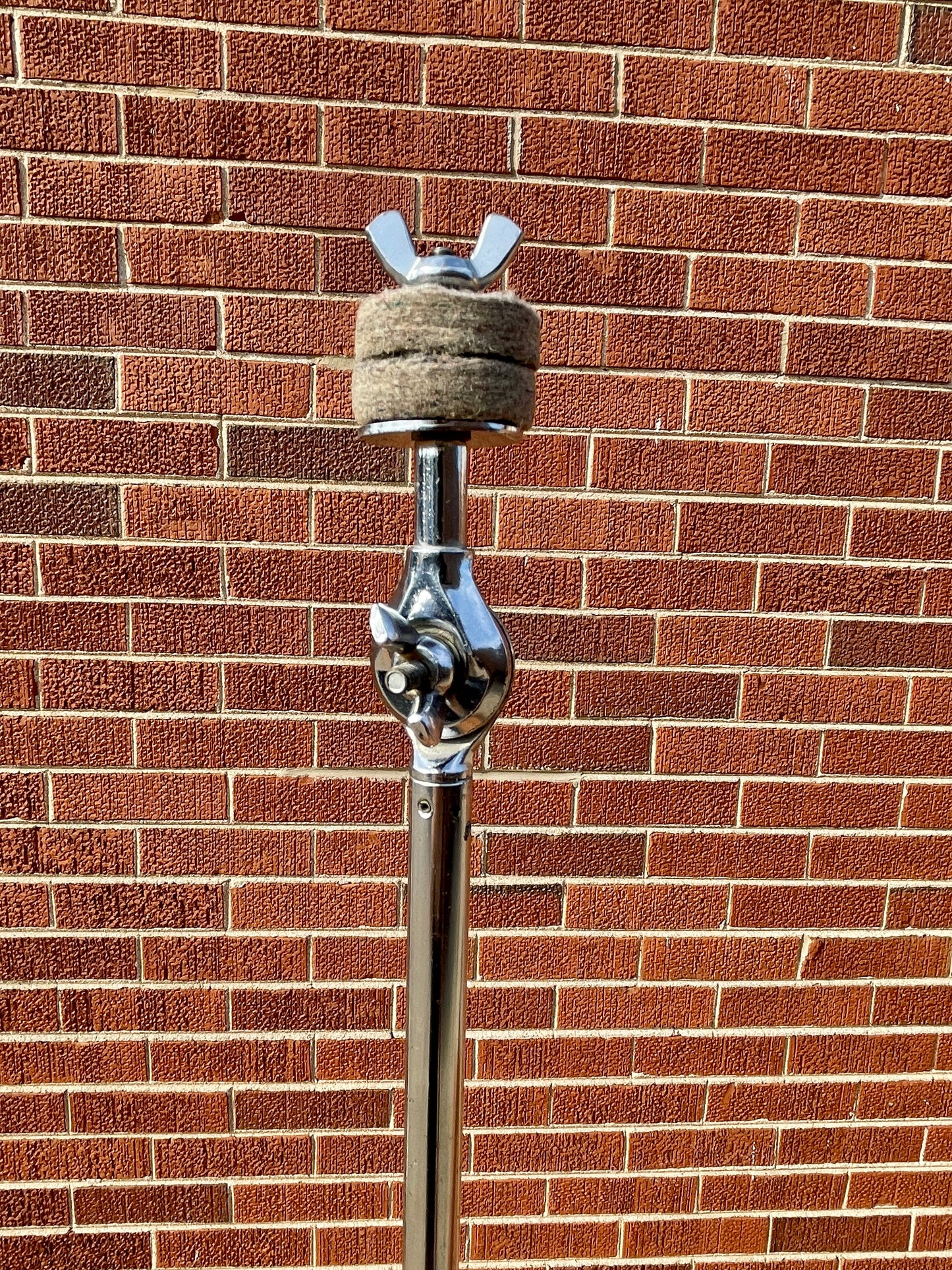 1970s Ludwig Hercules Atlas No. 1405 Straight Cymbal Stand Tubular Legs