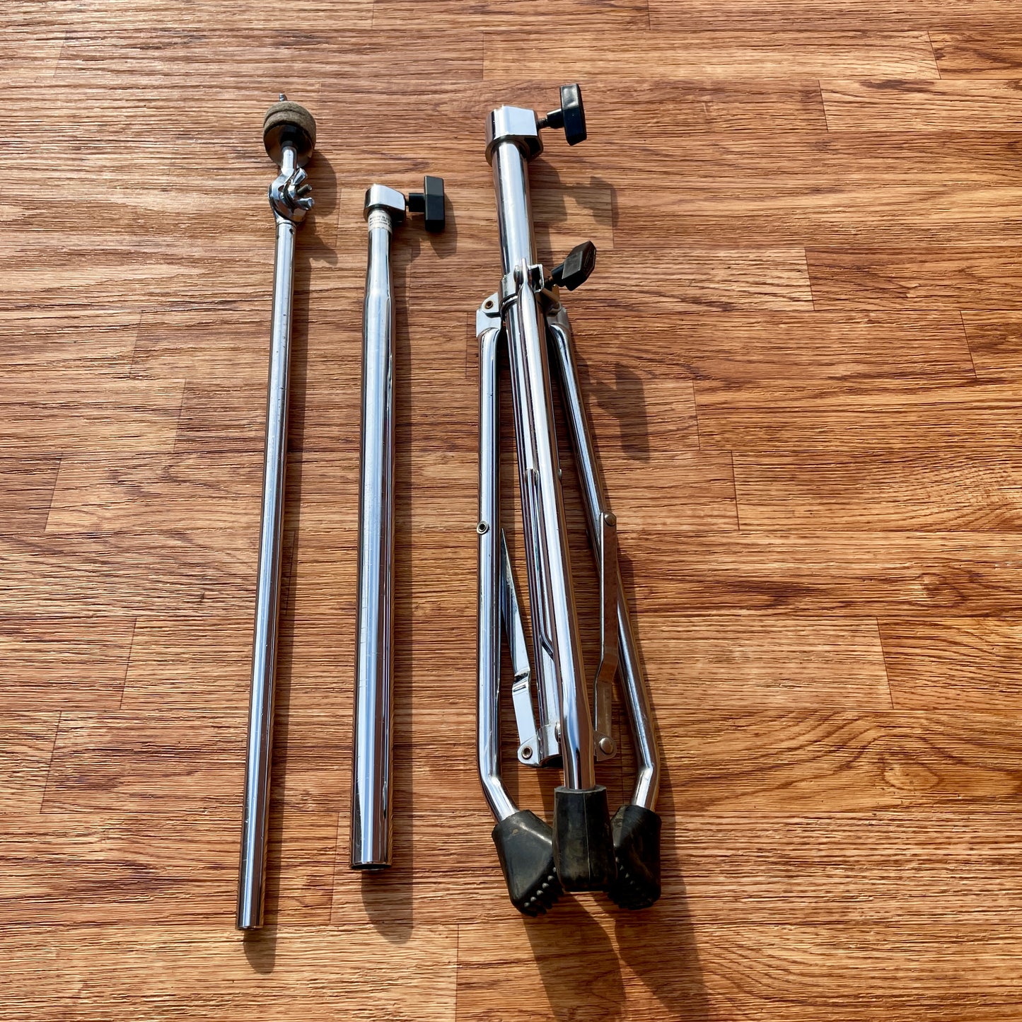 1970s Ludwig Hercules Atlas No. 1405 Straight Cymbal Stand Tubular Legs
