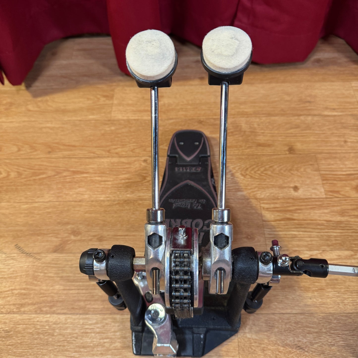 Tama Iron Cobra 900 Twin Pedal Power Glide Double Bass Drum Pedal w/ Case HP900PTW