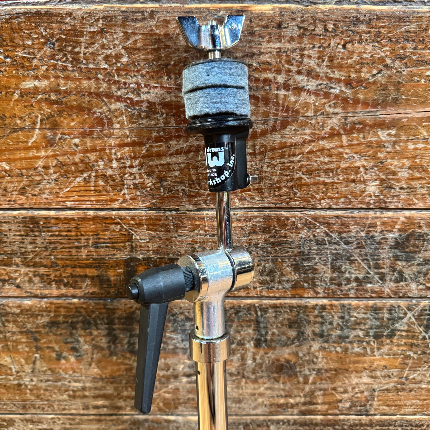DW Bass Drum Mounted Cymbal Arm w/ Mounting Bracket L-Arm Drum Workshop