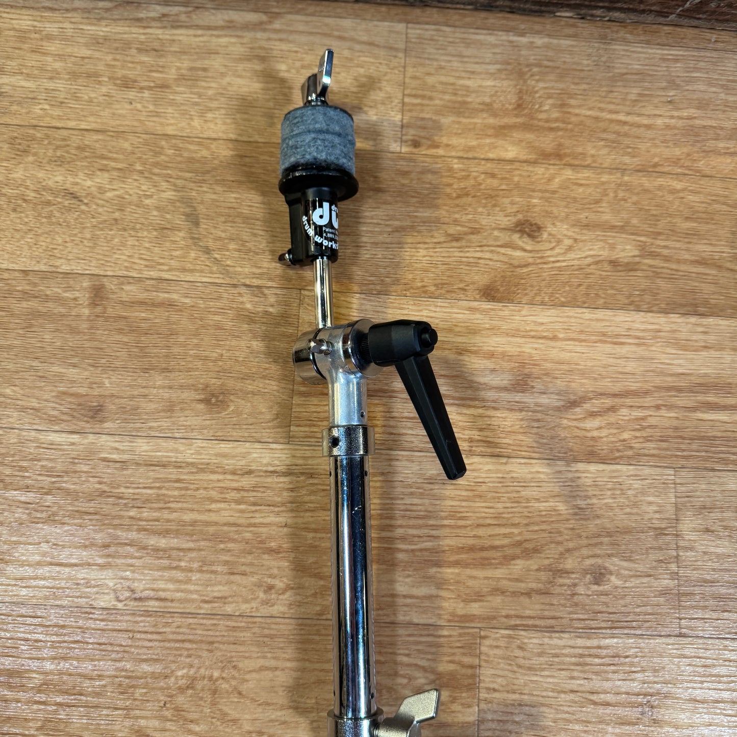 DW Bass Drum Mounted Cymbal Arm w/ Mounting Bracket L-Arm Drum Workshop