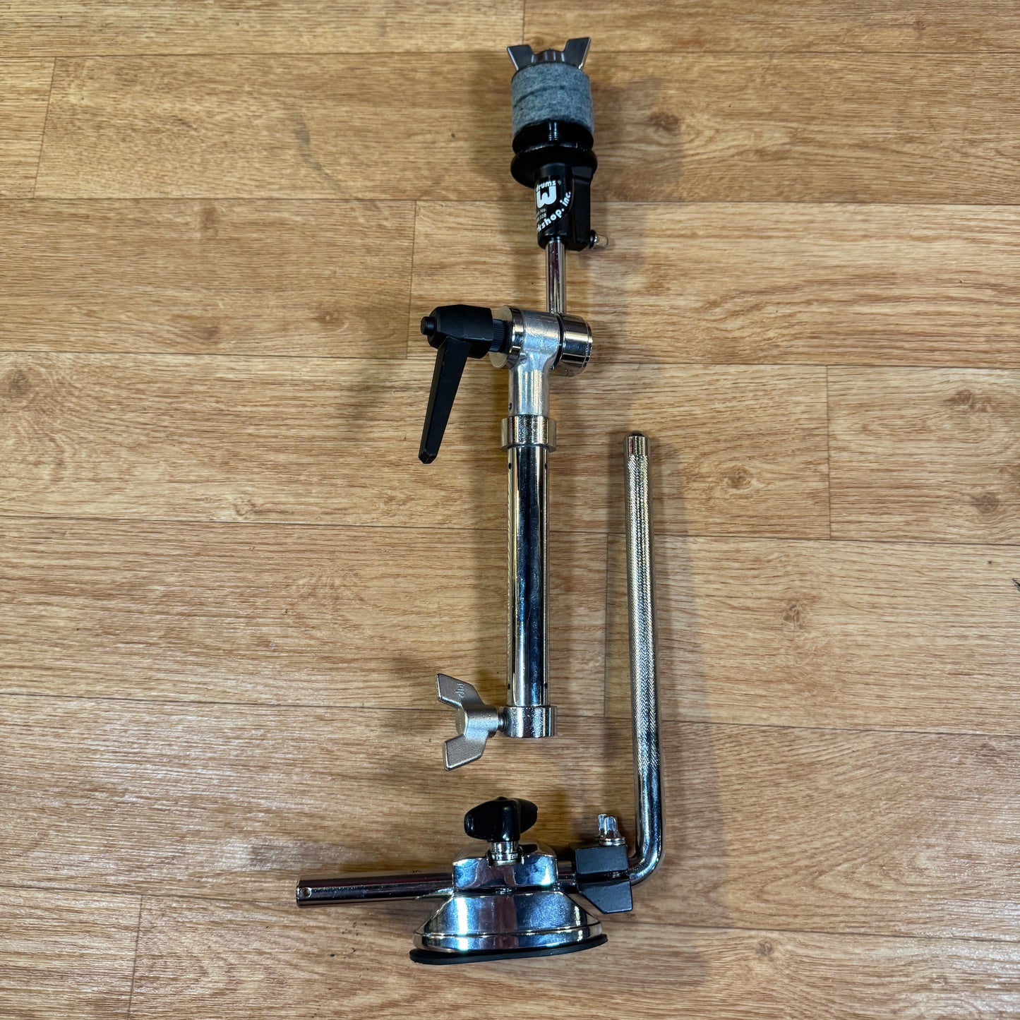 DW Bass Drum Mounted Cymbal Arm w/ Mounting Bracket L-Arm Drum Workshop
