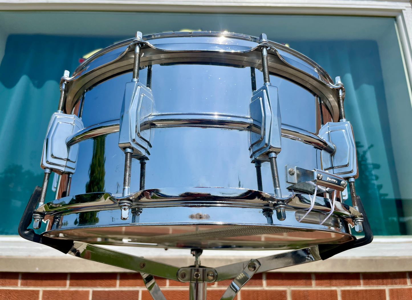 1970s Ludwig 6.5x14 LM402 Supraphonic Snare Drum