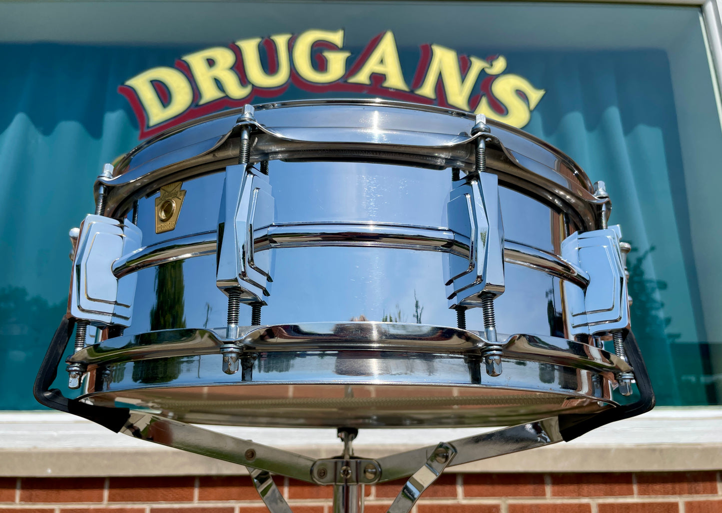 1968 Ludwig 5x14 Supraphonic No. 400 Snare Drum Supra-Phonic