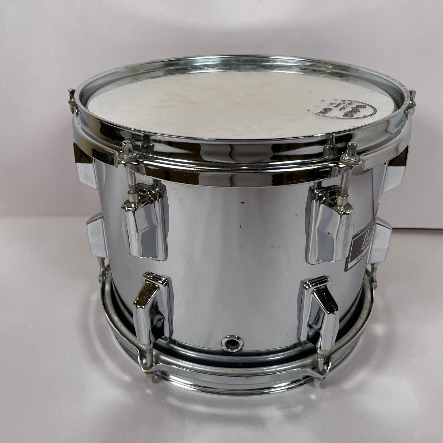1980s Pearl F Series 6/8/10 Fiberglass Tom Set Chrome w/ TH-90 Tom Arms MIJ