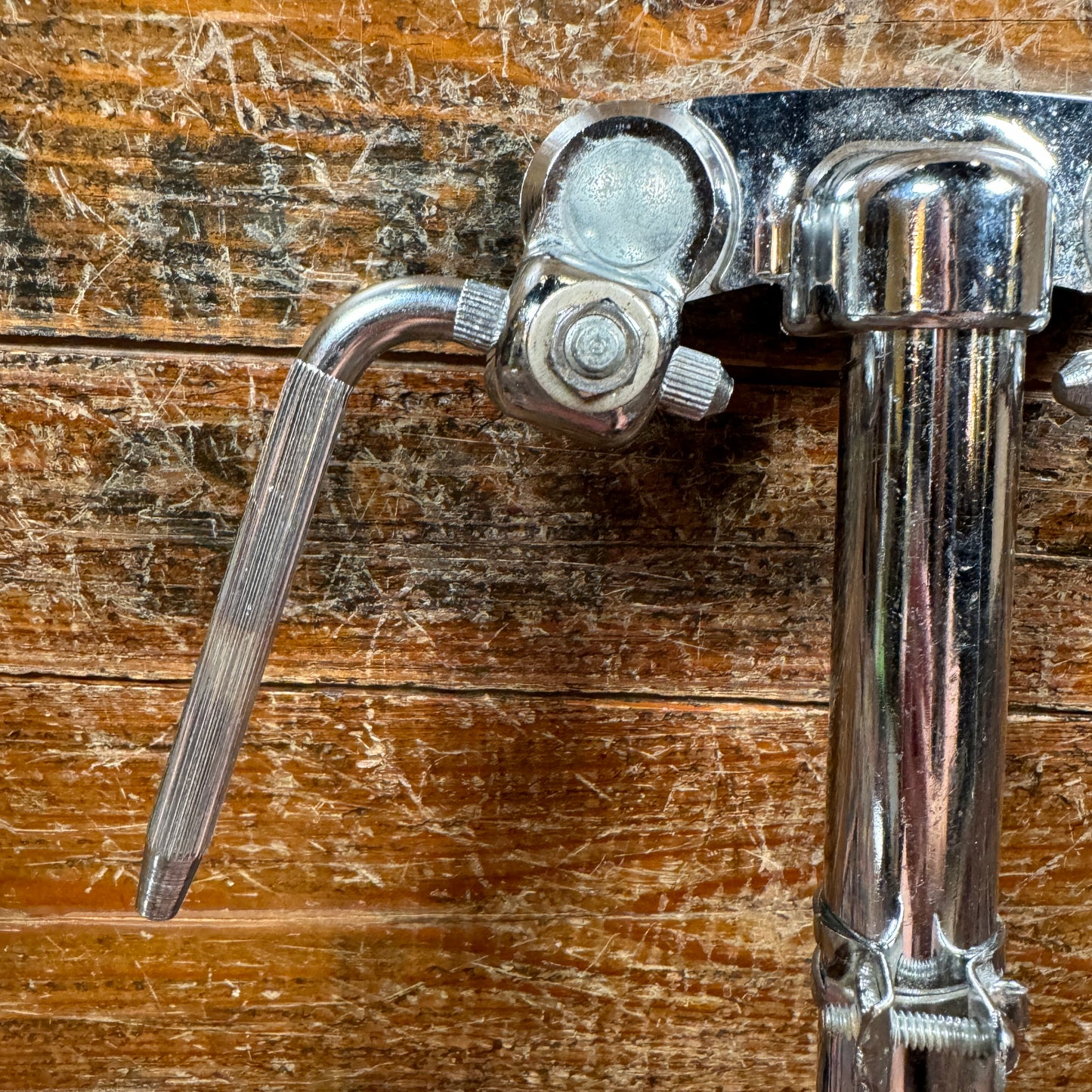 1970s Ludwig No. 781-2 Short Double Tom Holder - Clean