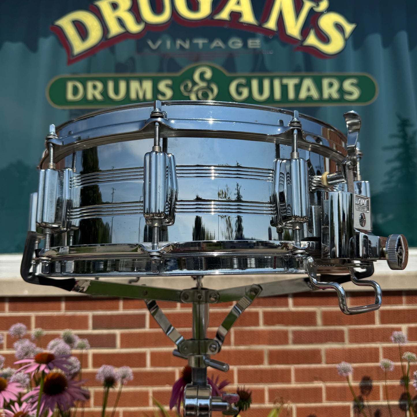1970s-80s Tama 5x14 No. 8005 Imperialstar King Beat Seamless Steel Snare Drum