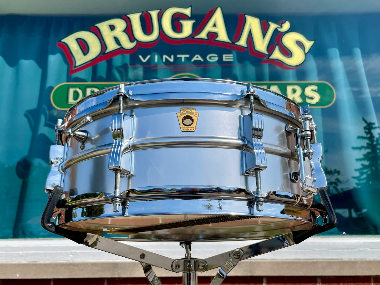 1965 Ludwig 5x14 No. 404 Acrolite Snare Drum