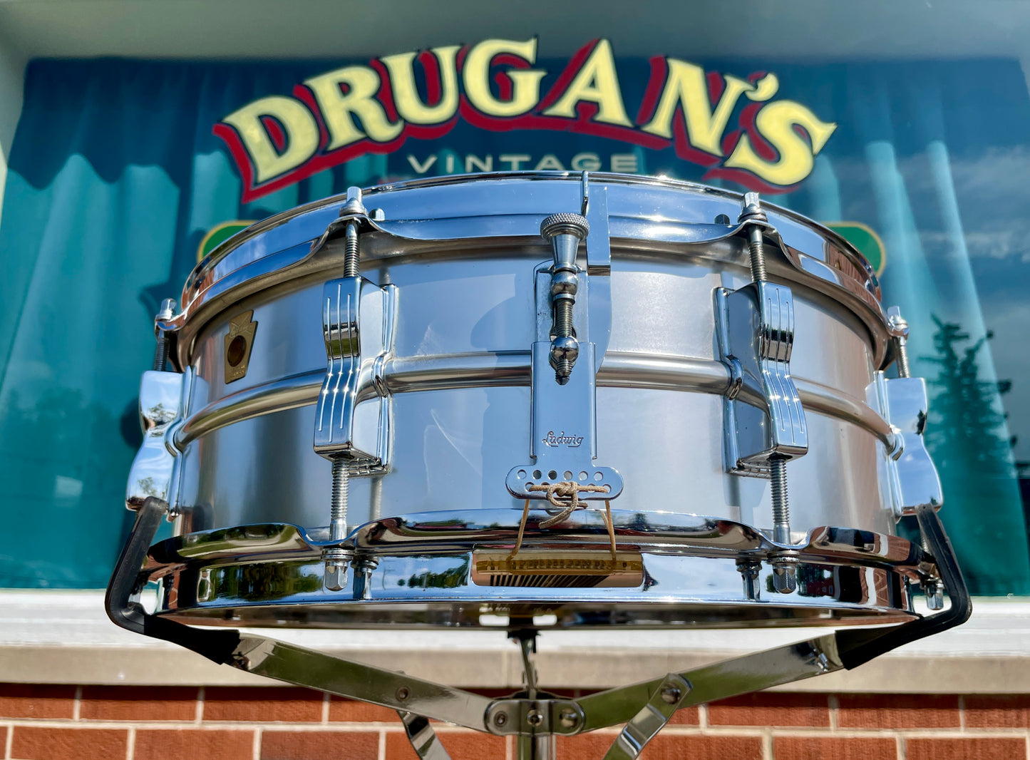 1965 Ludwig 5x14 No. 404 Acrolite Snare Drum