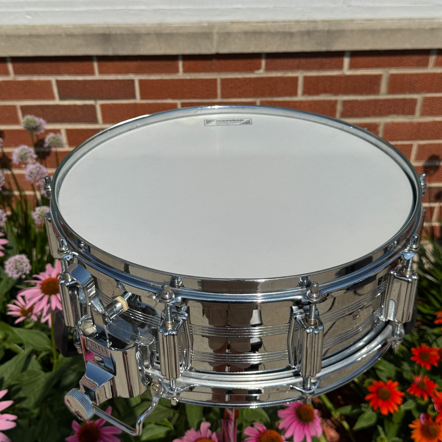 1970s-80s Tama 5x14 No. 8005 Imperialstar King Beat Seamless Steel Snare Drum