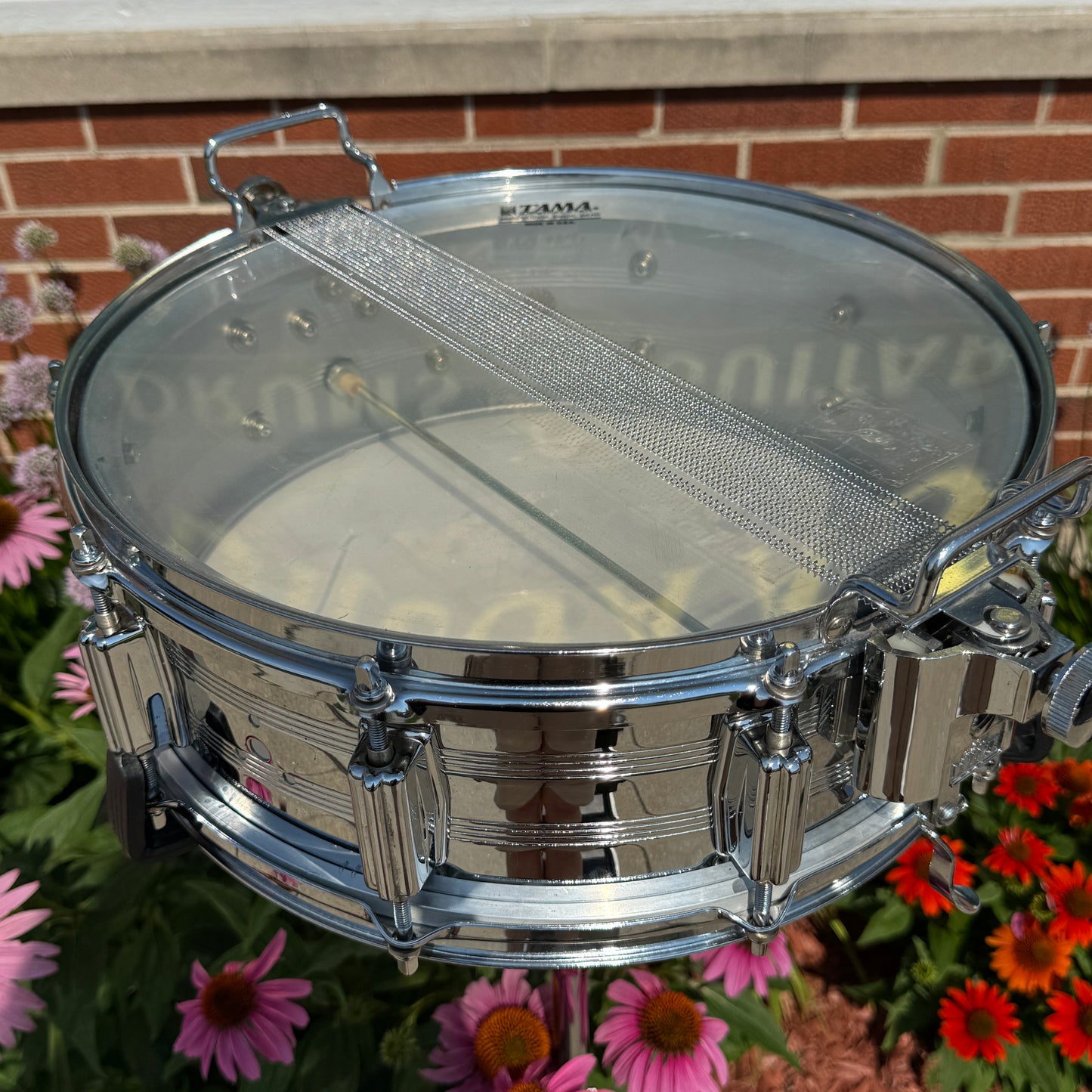 1970s-80s Tama 5x14 No. 8005 Imperialstar King Beat Seamless Steel Snare Drum
