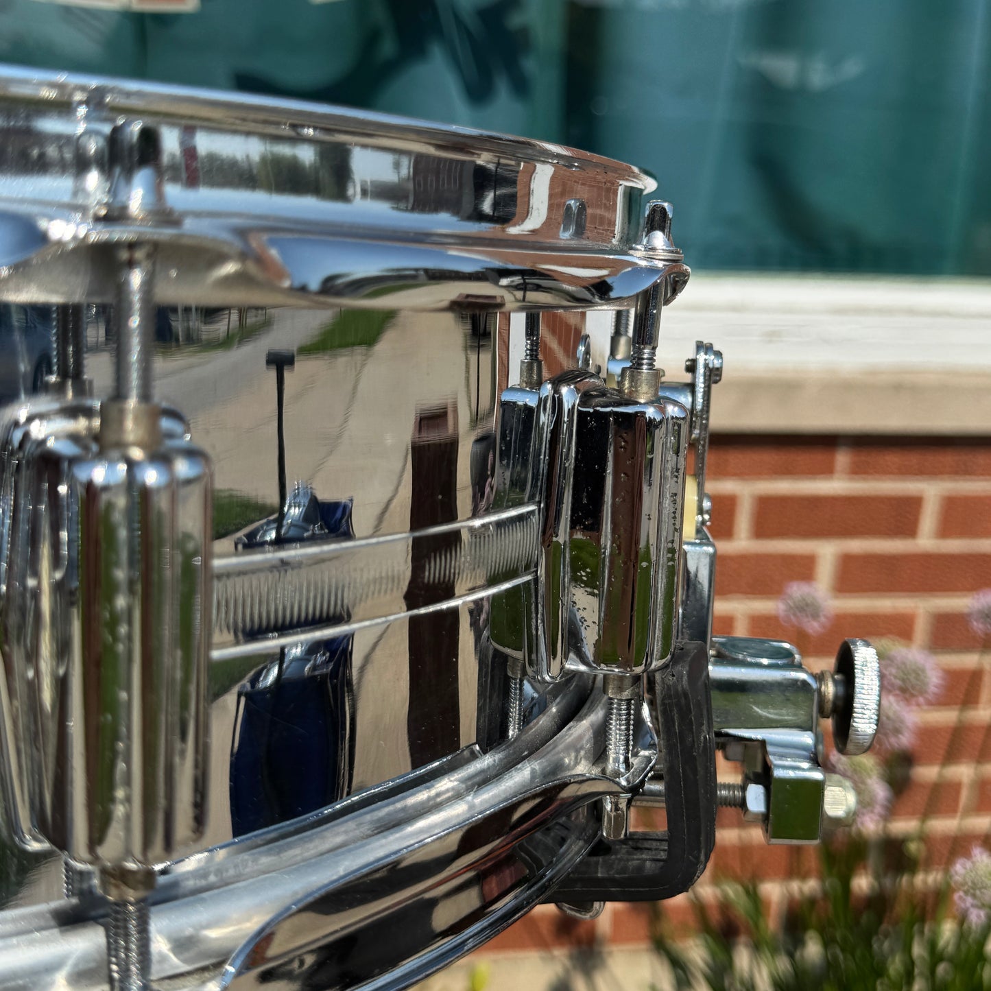 1974 Tama 5x14 No. 8588 Imperialstar King Beat Seamless Steel Snare Drum 8005