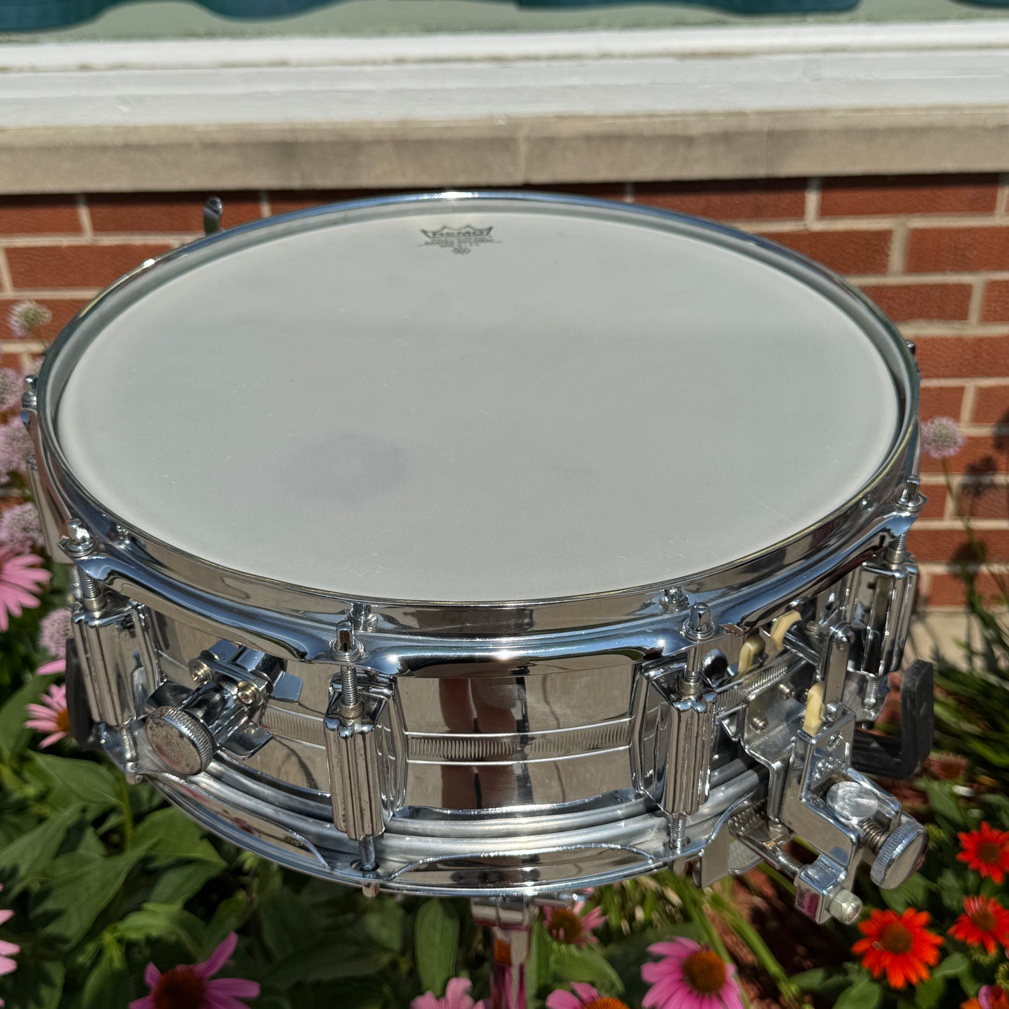 1974 Tama 5x14 No. 8588 Imperialstar King Beat Seamless Steel Snare Drum 8005