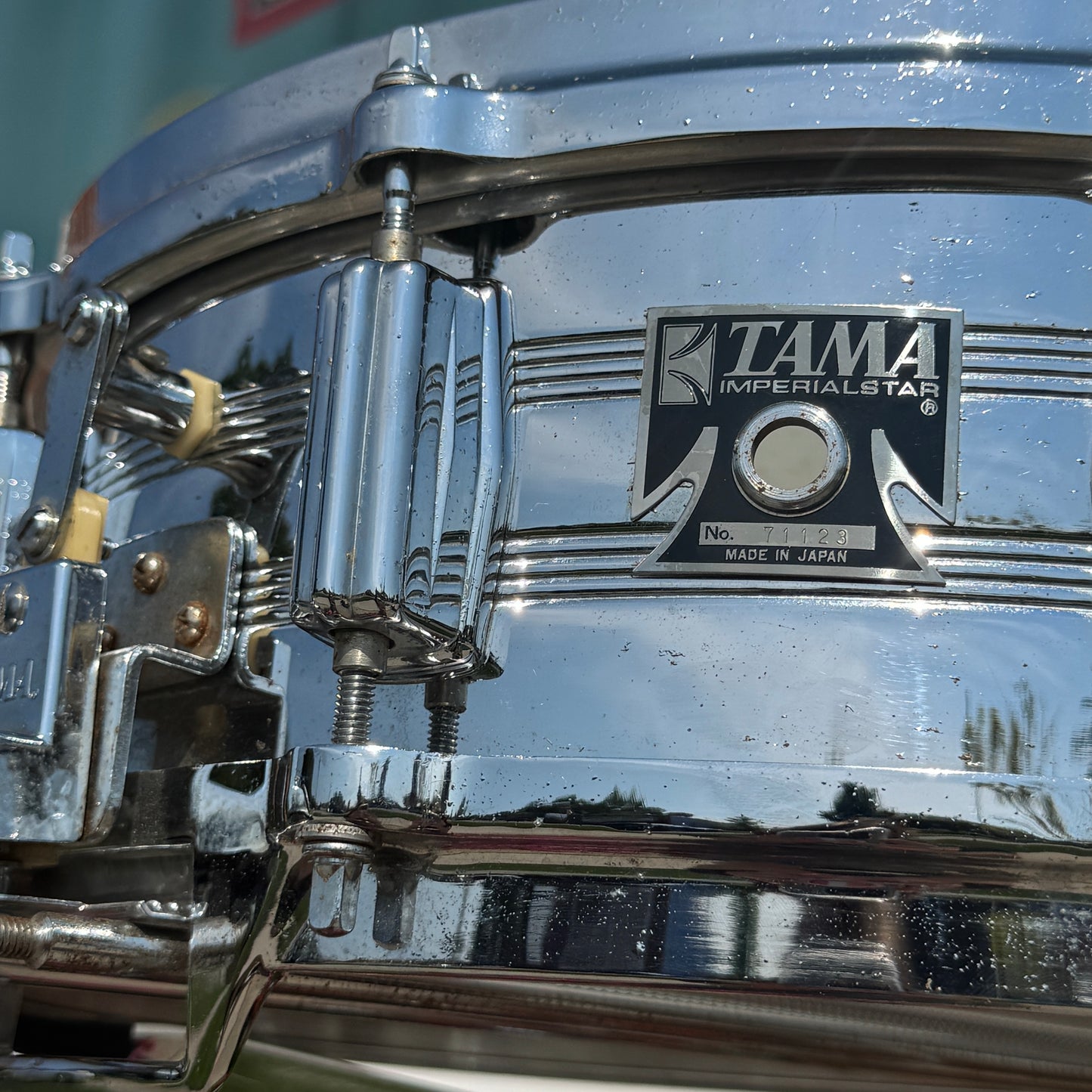 1970s Tama 5x14 No. 8005 Imperialstar King Beat Seamless Steel Snare Drum