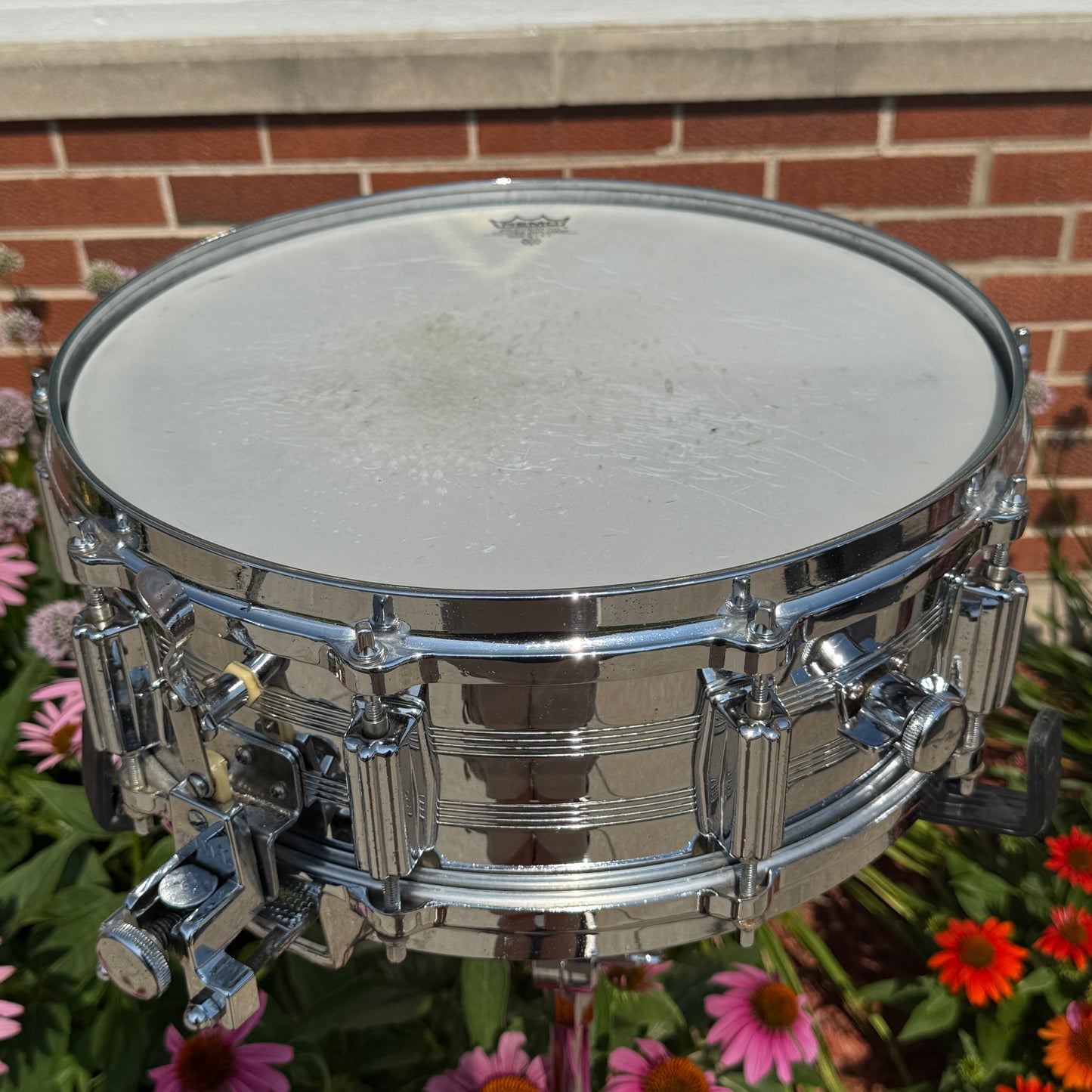 1970s Tama 5x14 No. 8005 Imperialstar King Beat Seamless Steel Snare Drum
