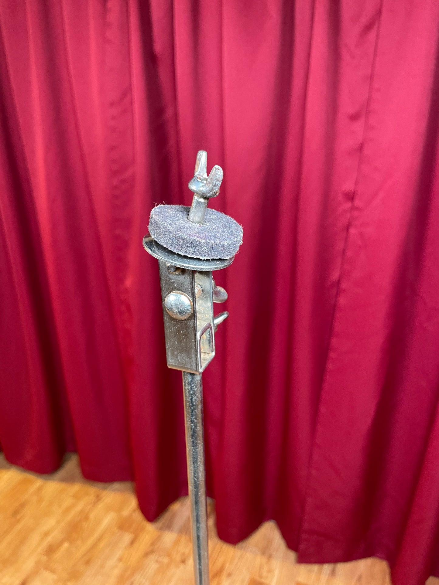 1940s Slingerland SP-33B Gene Krupa Special Cymbal Floor Stand w/ Cymbal Tilter Radio King Era