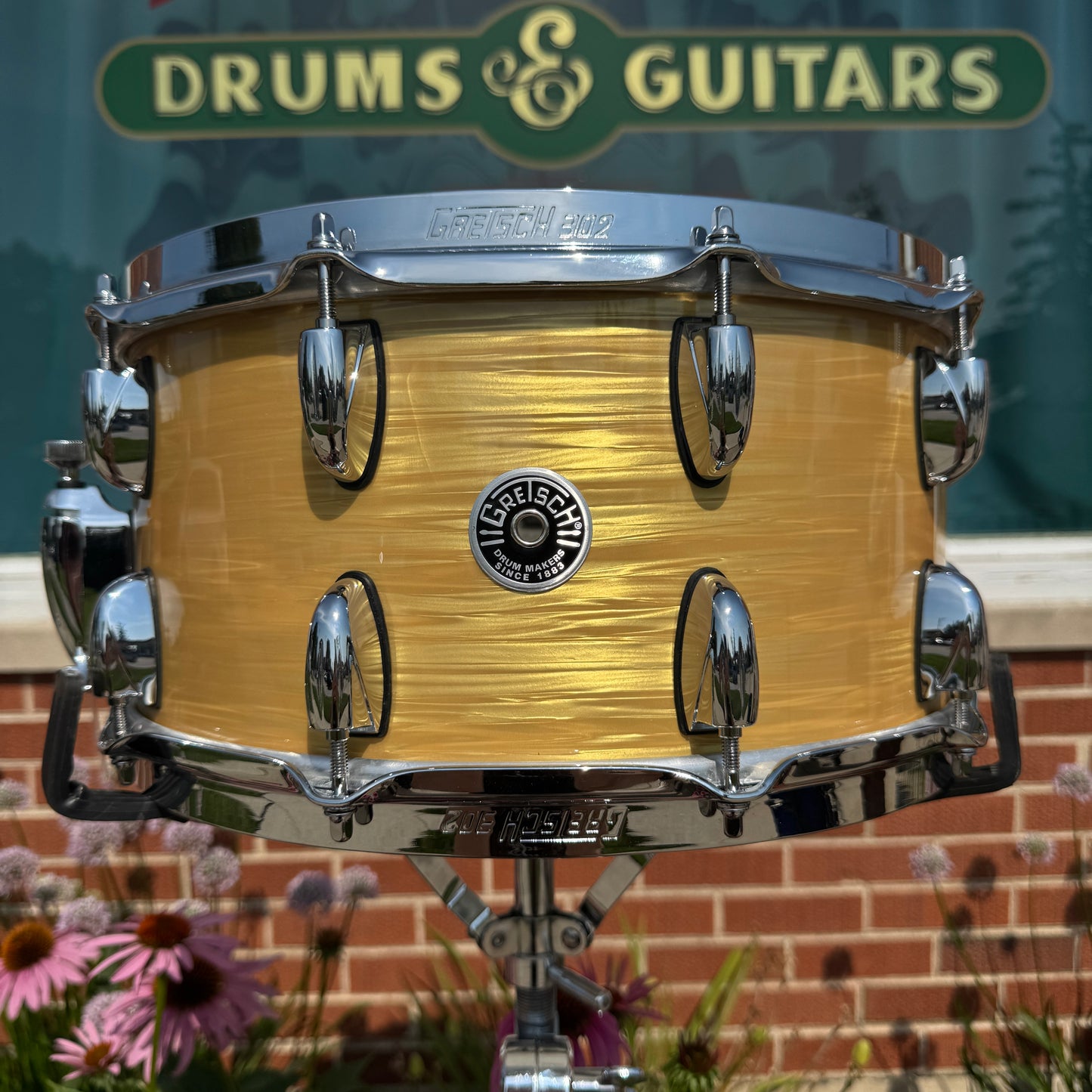 Gretsch Brooklyn 7x14 Snare Drum Antique Oyster
