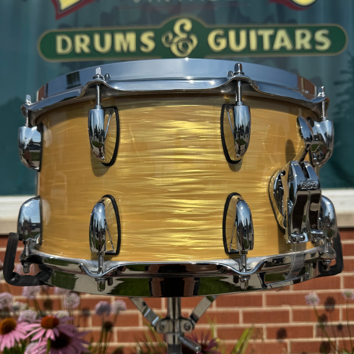 Gretsch Brooklyn 7x14 Snare Drum Antique Oyster