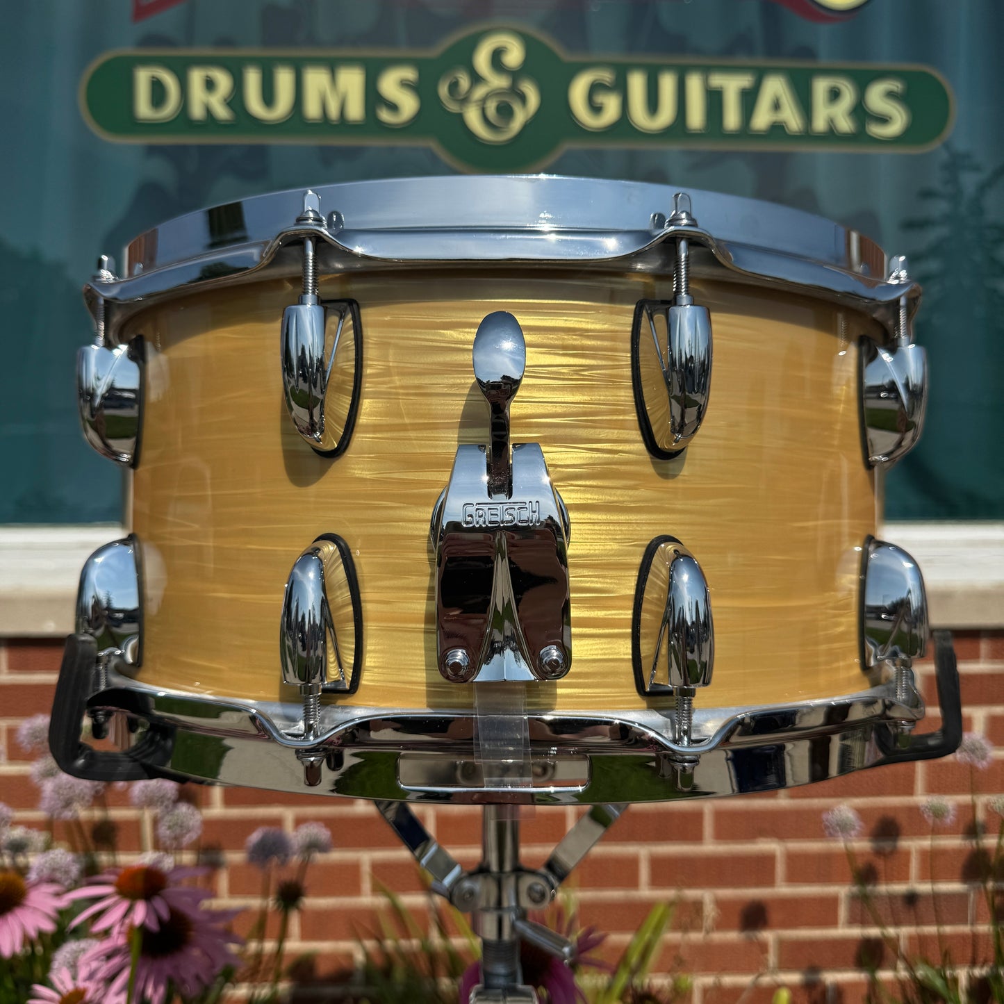 Gretsch Brooklyn 7x14 Snare Drum Antique Oyster