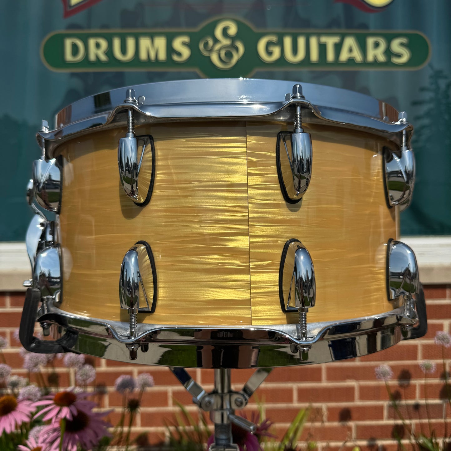 Gretsch Brooklyn 7x14 Snare Drum Antique Oyster