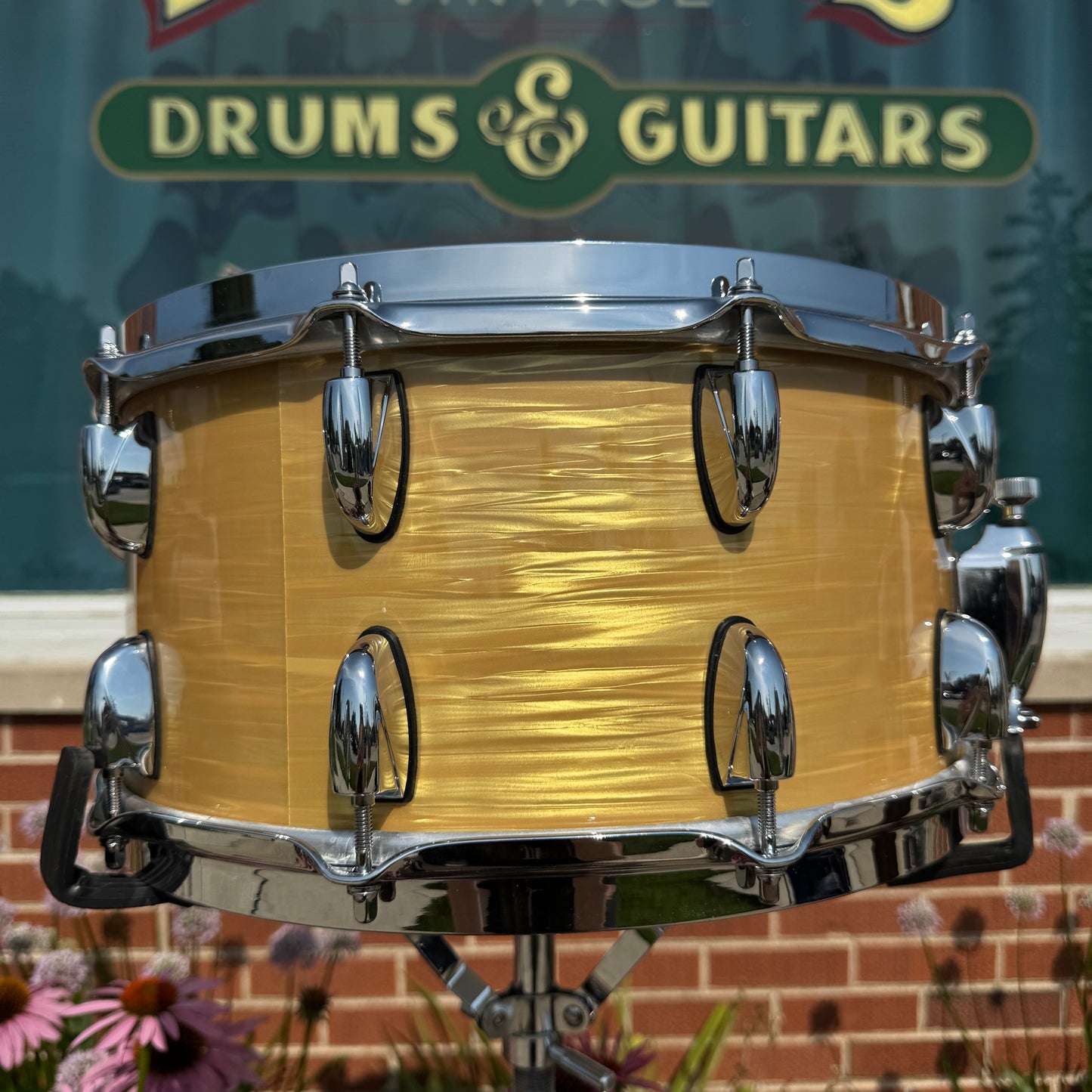 Gretsch Brooklyn 7x14 Snare Drum Antique Oyster