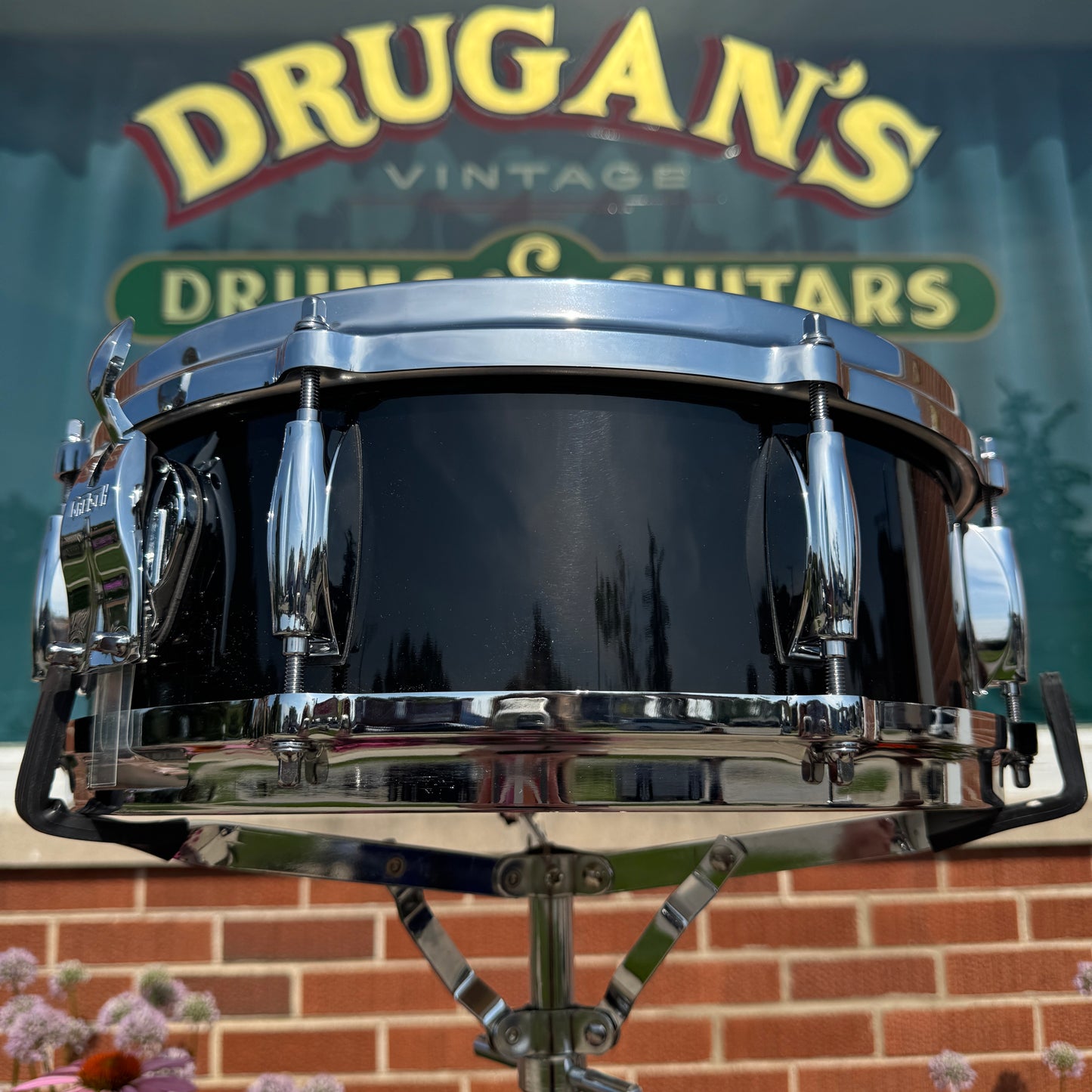 Gretsch USA Custom 5x14 Snare Drum Piano Black Gloss