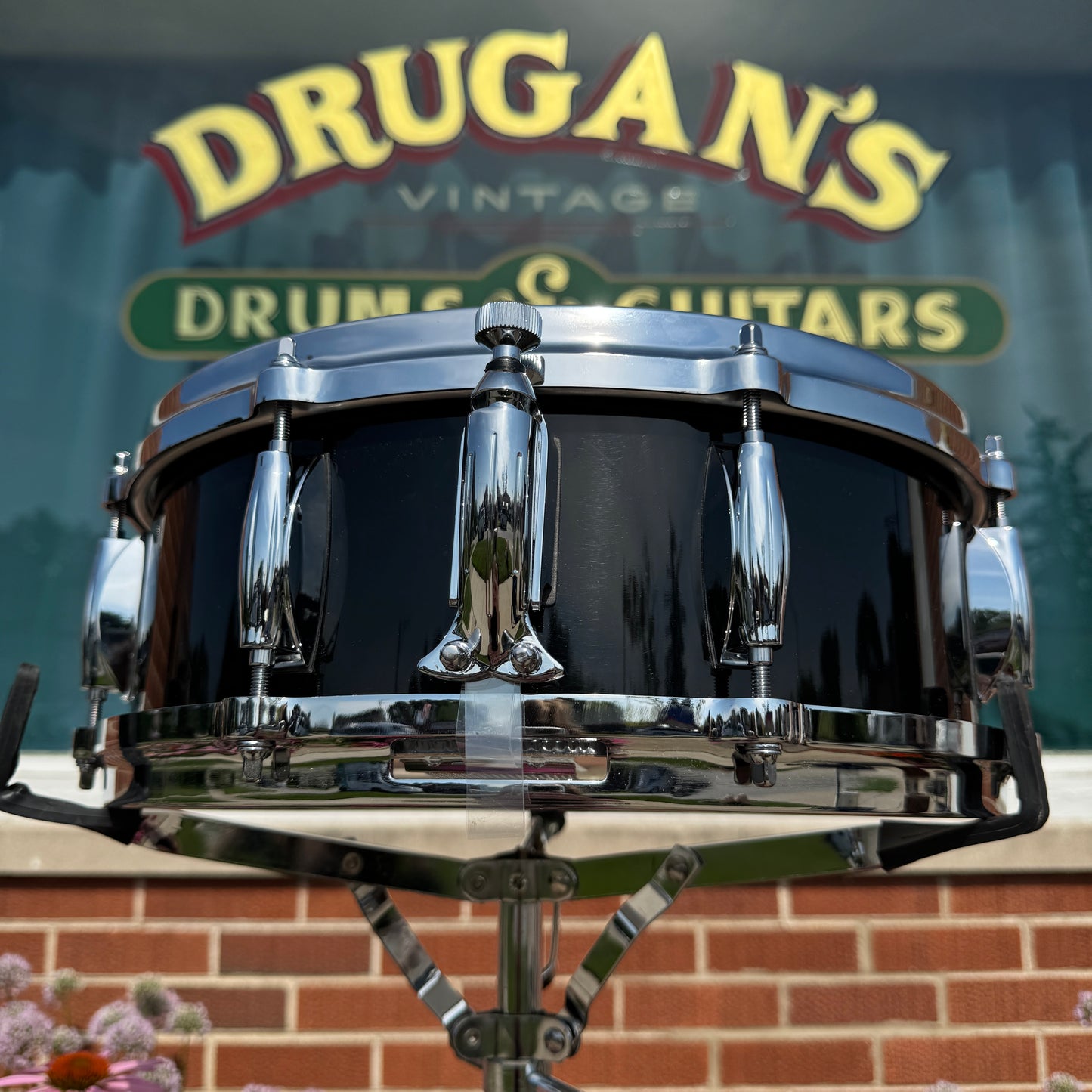 Gretsch USA Custom 5x14 Snare Drum Piano Black Gloss