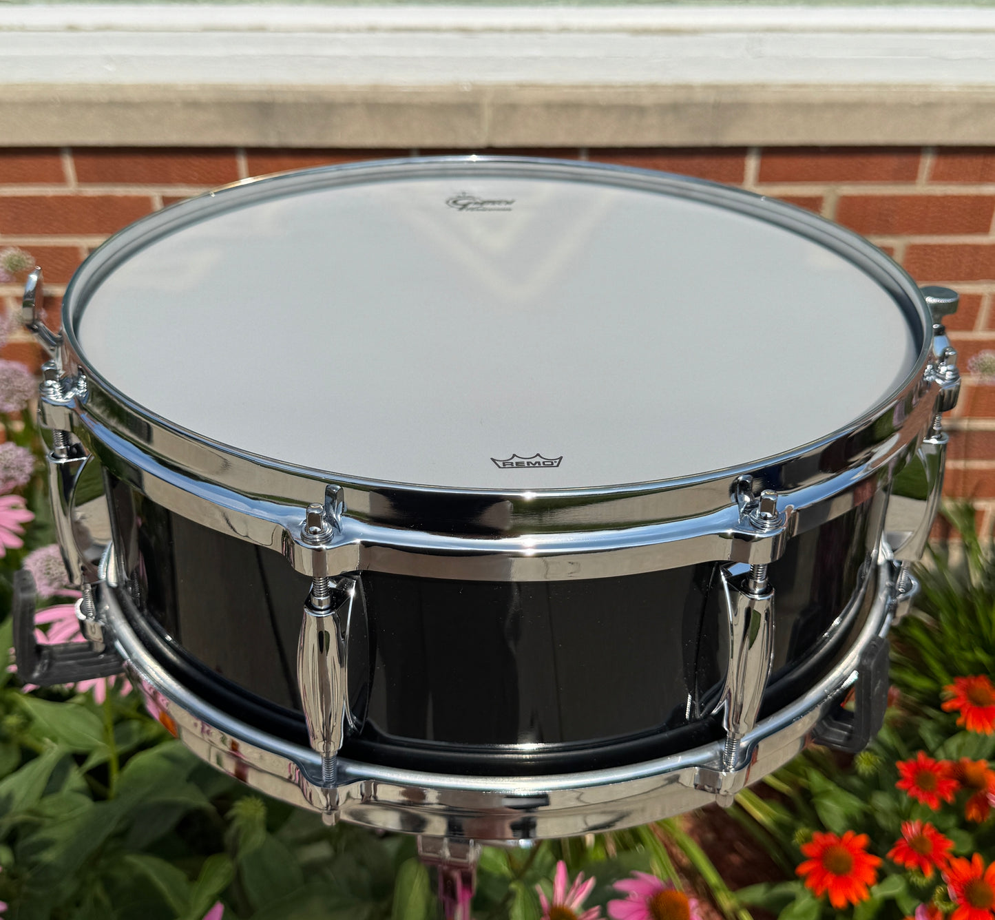 Gretsch USA Custom 5x14 Snare Drum Piano Black Gloss