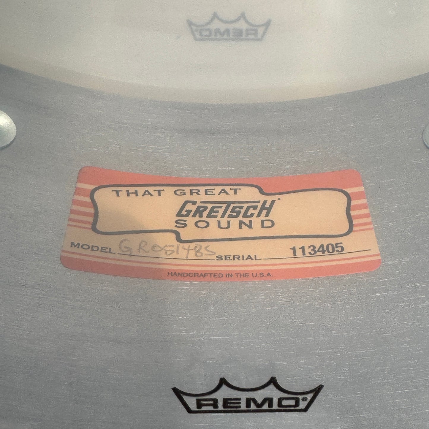 Gretsch USA Custom 5x14 Snare Drum Piano Black Gloss