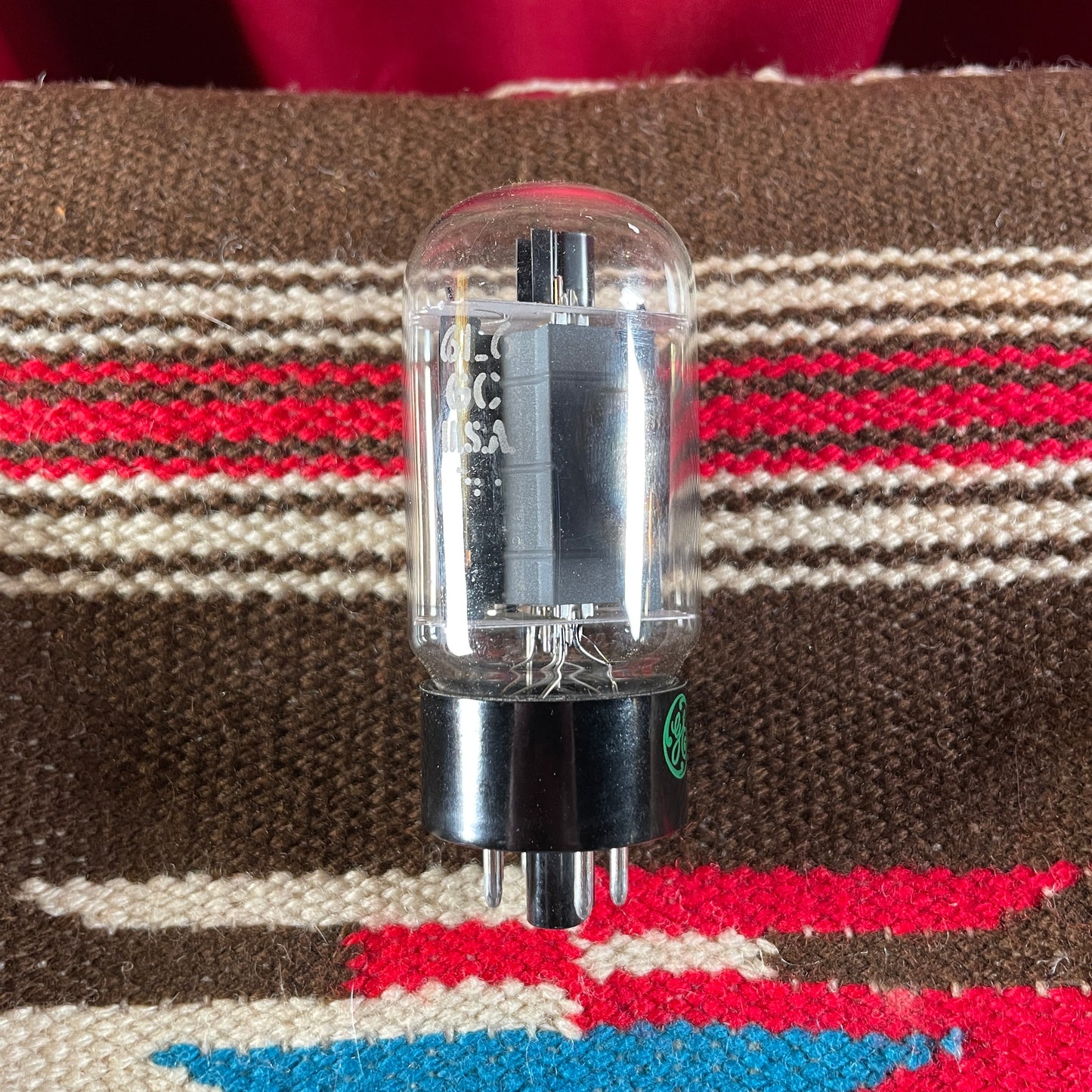 Vintage GE 6L6GC Power Tube Single 6L6 Valve #65