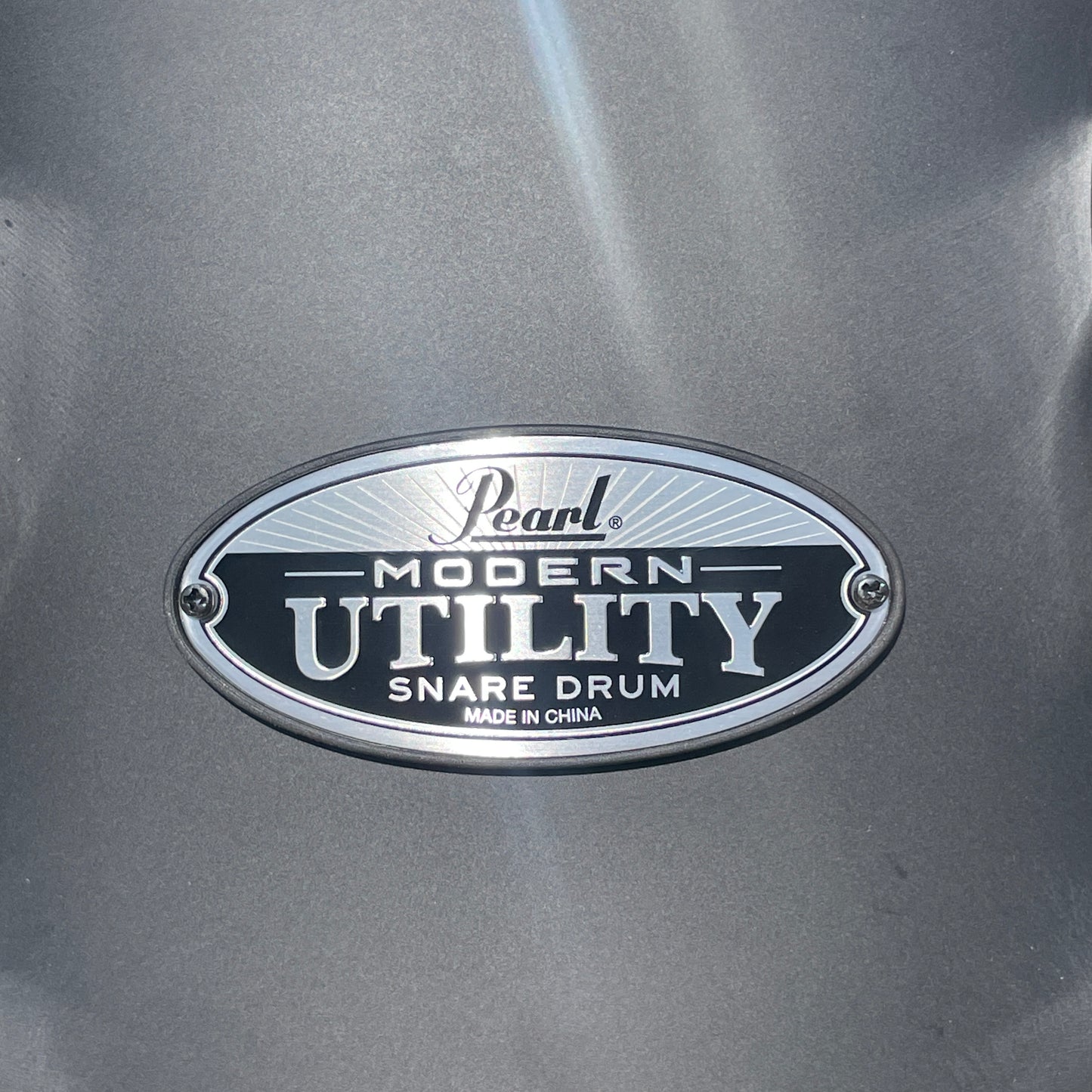 Pearl Modern Utility 8x14 Maple Snare Drum Satin Black MUS1480M227