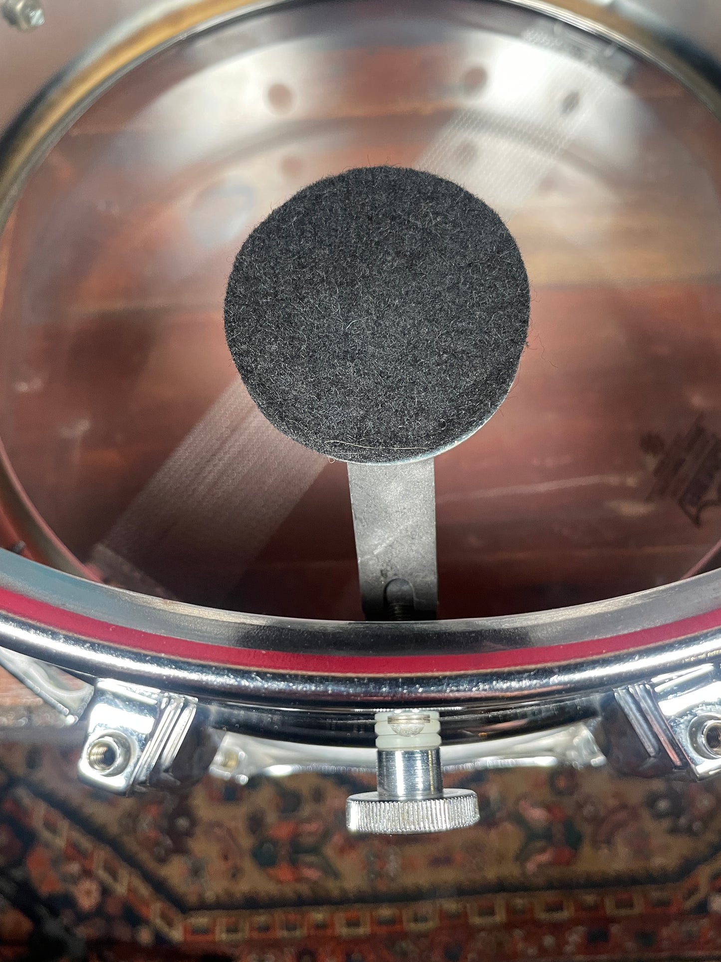 1970s Ludwig 6.5x14 LM402 Supraphonic Snare Drum