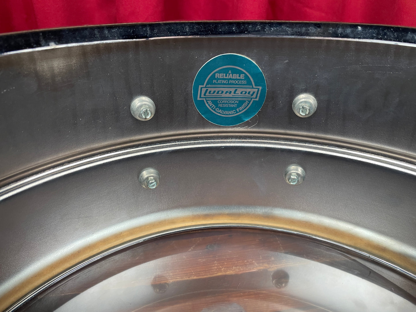 1970s Ludwig 6.5x14 LM402 Supraphonic Snare Drum