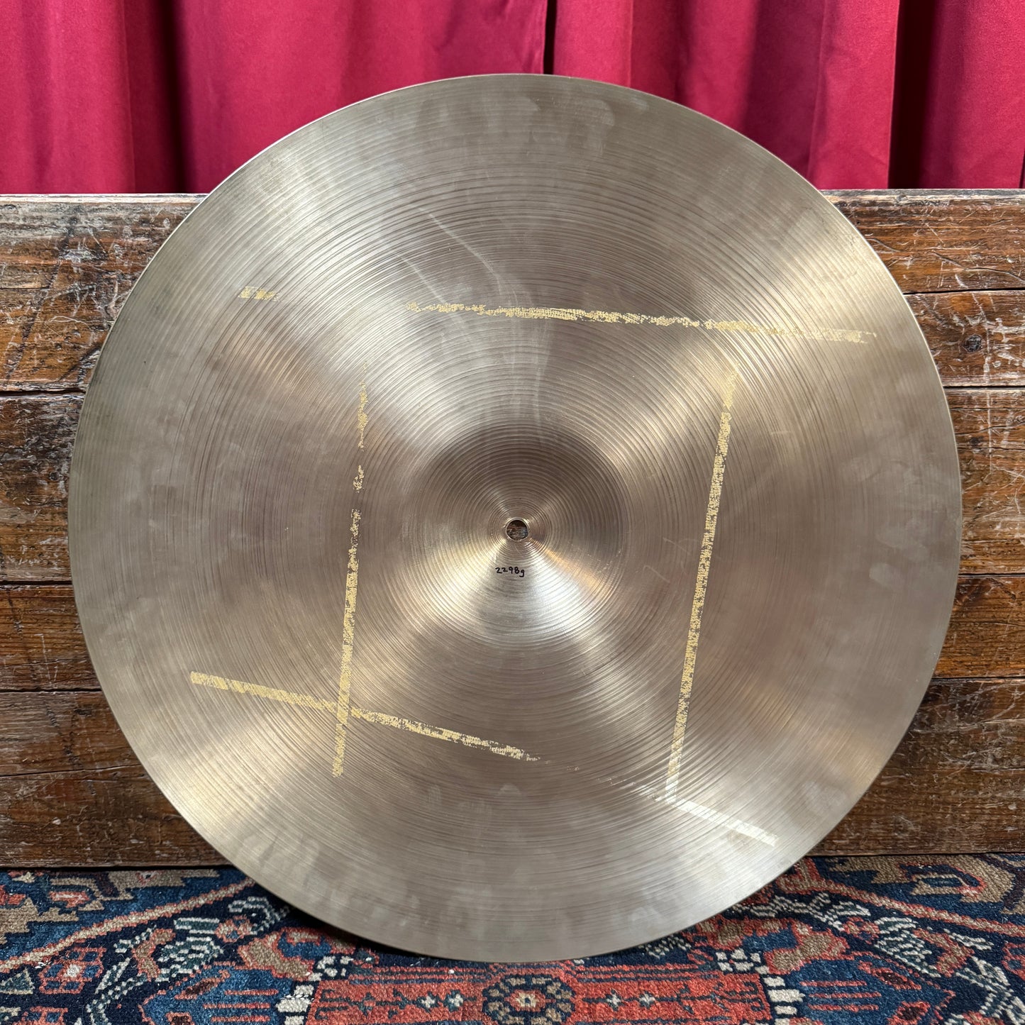 20" Zildjian A 1960s Ride Cymbal 2298g *Video Demo*
