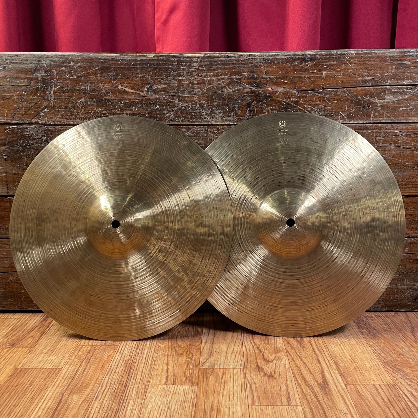 14" Istanbul Agop 30th Anniversary Hi-Hat Cymbal Pair 734g/776g *Video Demo*