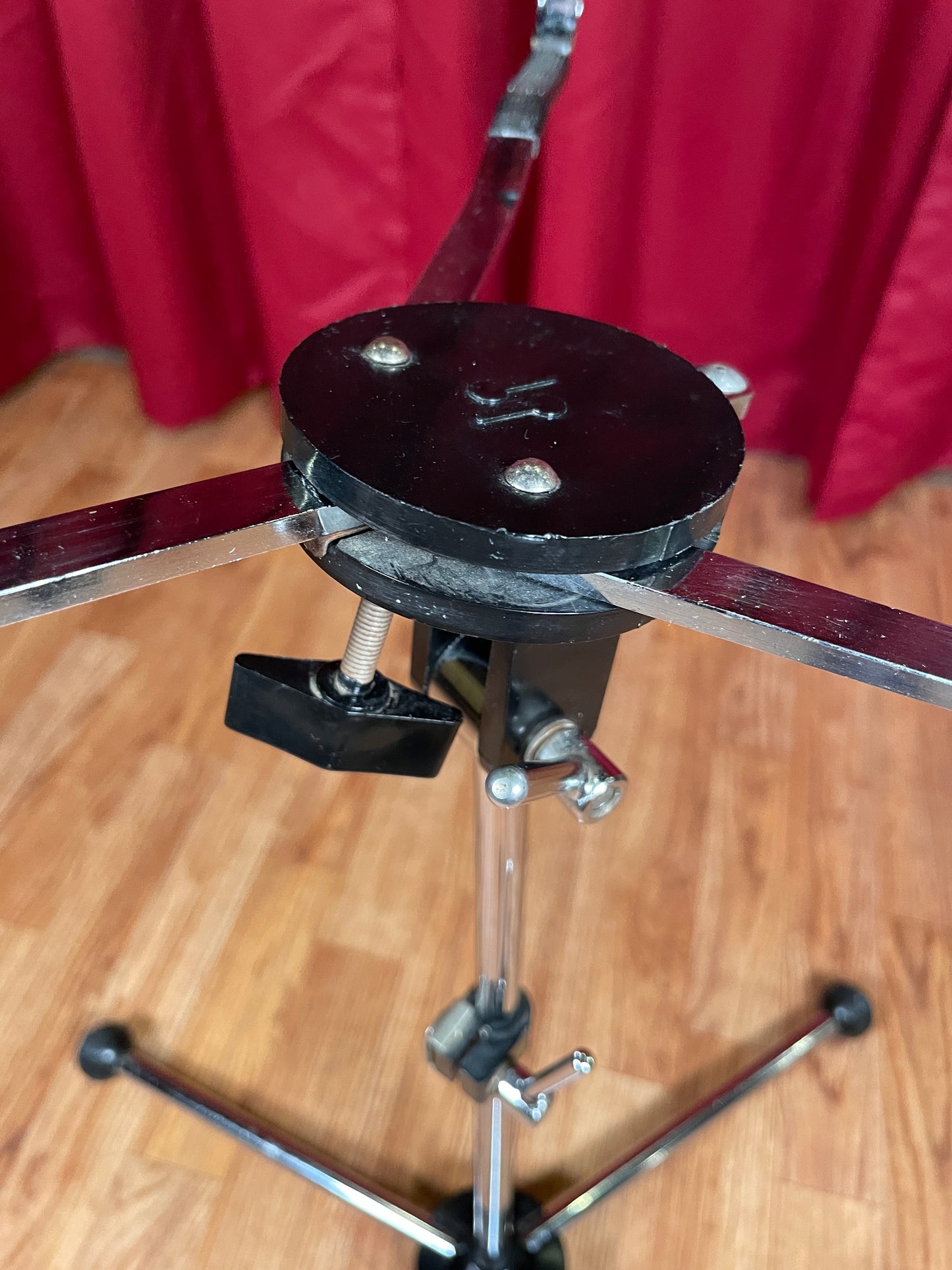 1960s Sonor Z5552 Flat Base Snare Stand Teardrop