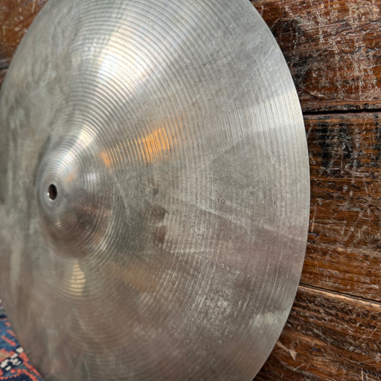 15" Paiste 1960s Ludwig Standard Hi-Hat Cymbal Pair 738g/742g Swiss *Video Demo*