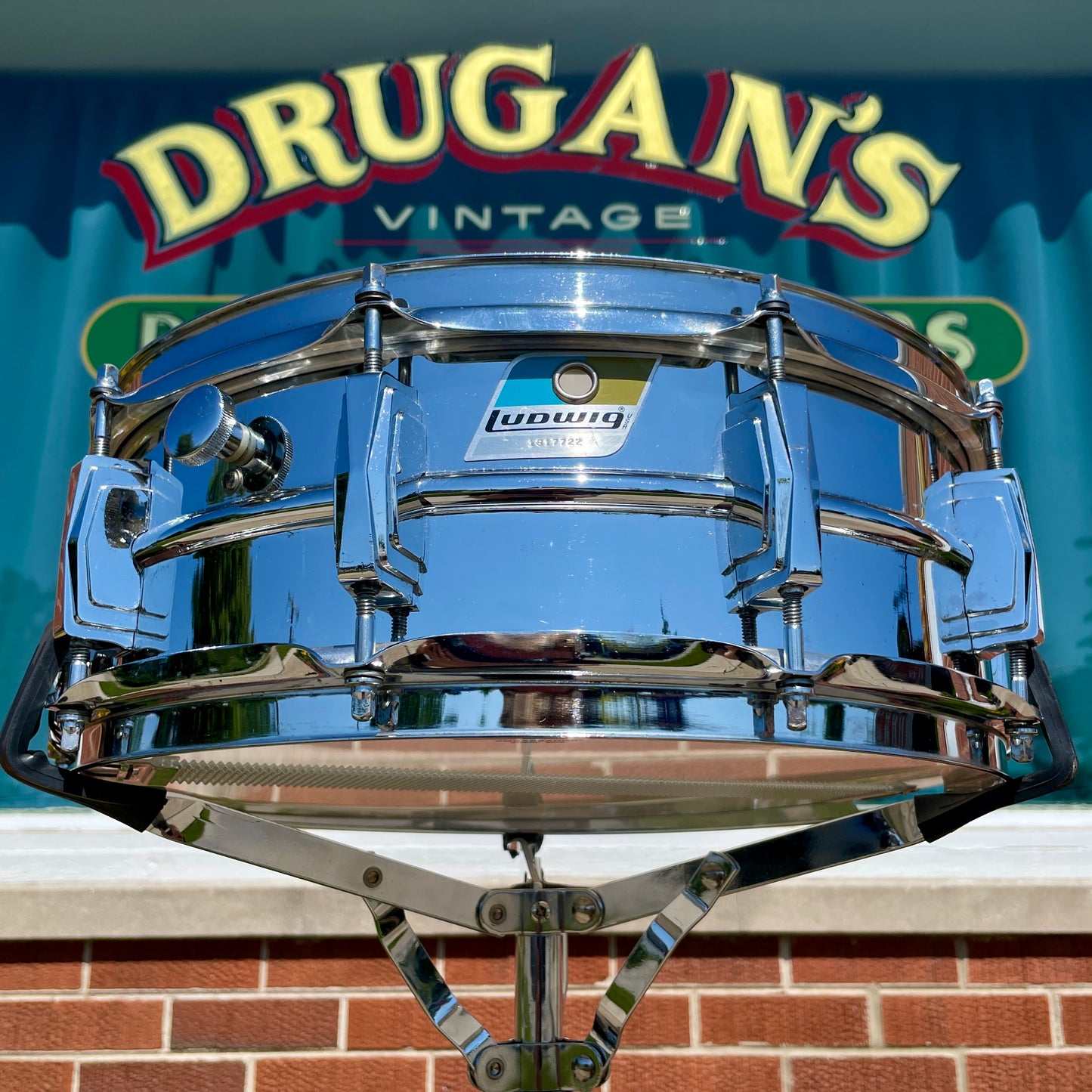 1970s Ludwig 5x14 Supraphonic No. 400 Snare Drum LM400