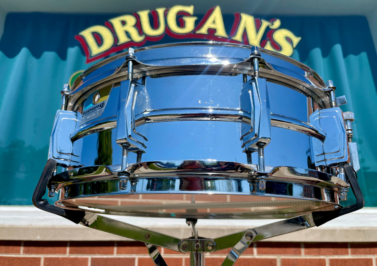 1970s Ludwig 5x14 Supraphonic No. 400 Snare Drum LM400