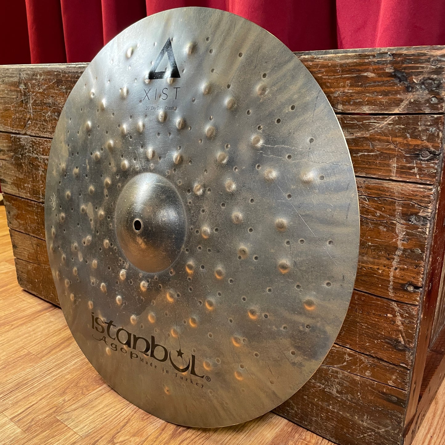 20" Istanbul Agop Xist Dry Dark Crash Cymbal 1334g *Video Demo*