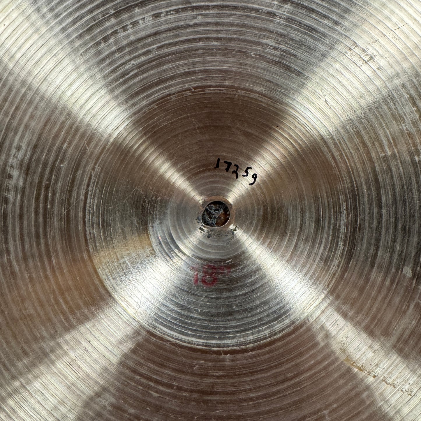 18" Paiste Pre-Serial Formula 602 Crash Ride Cymbal 1725g *Video Demo*