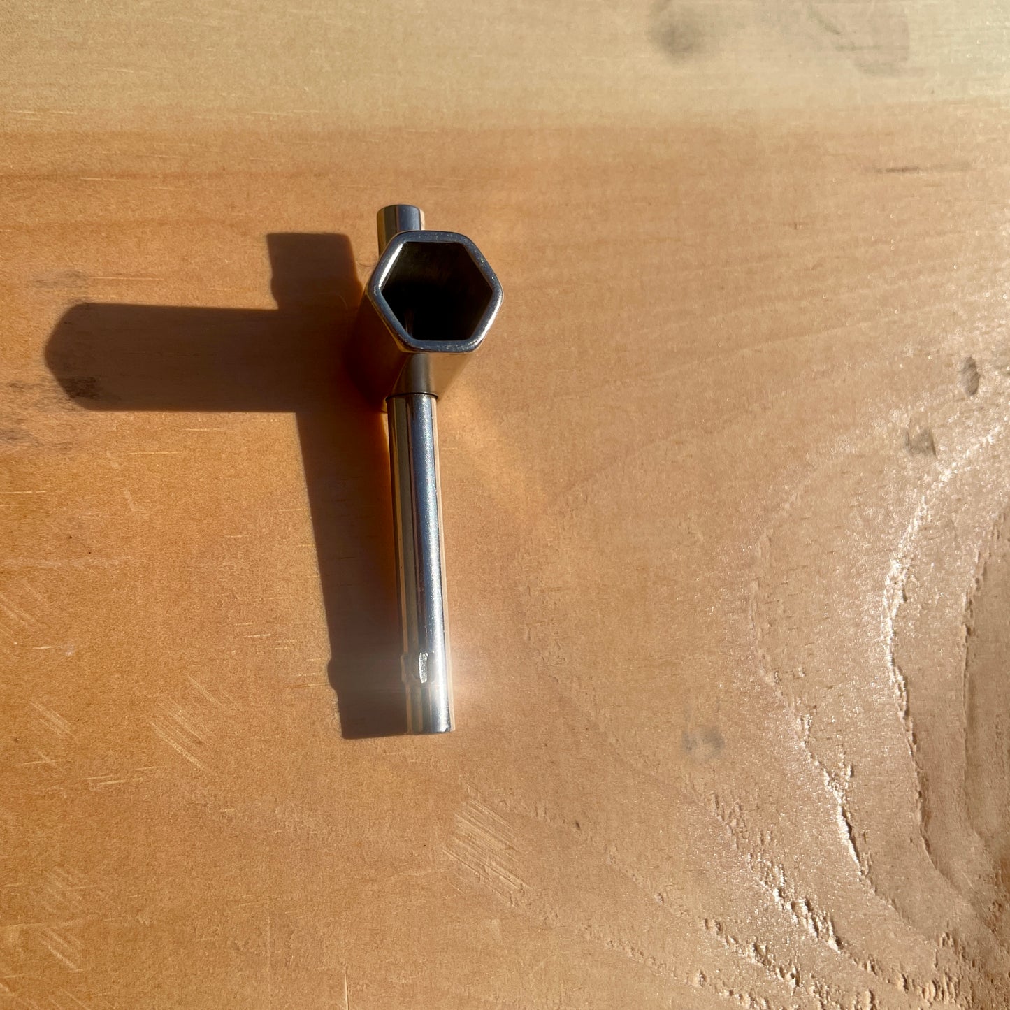 Vintage 1960s Ludwig Mini Rail Consolette Hex Drum Key NOS