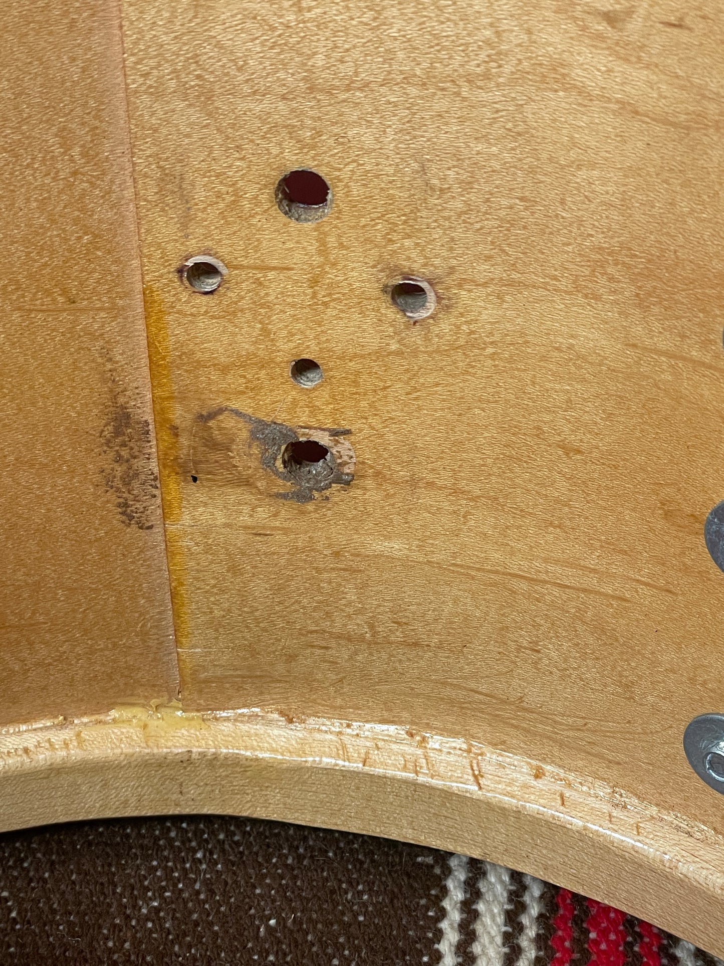 1970s Ludwig Big Beat Drum Set Psychedelic Red 22/12/13/16