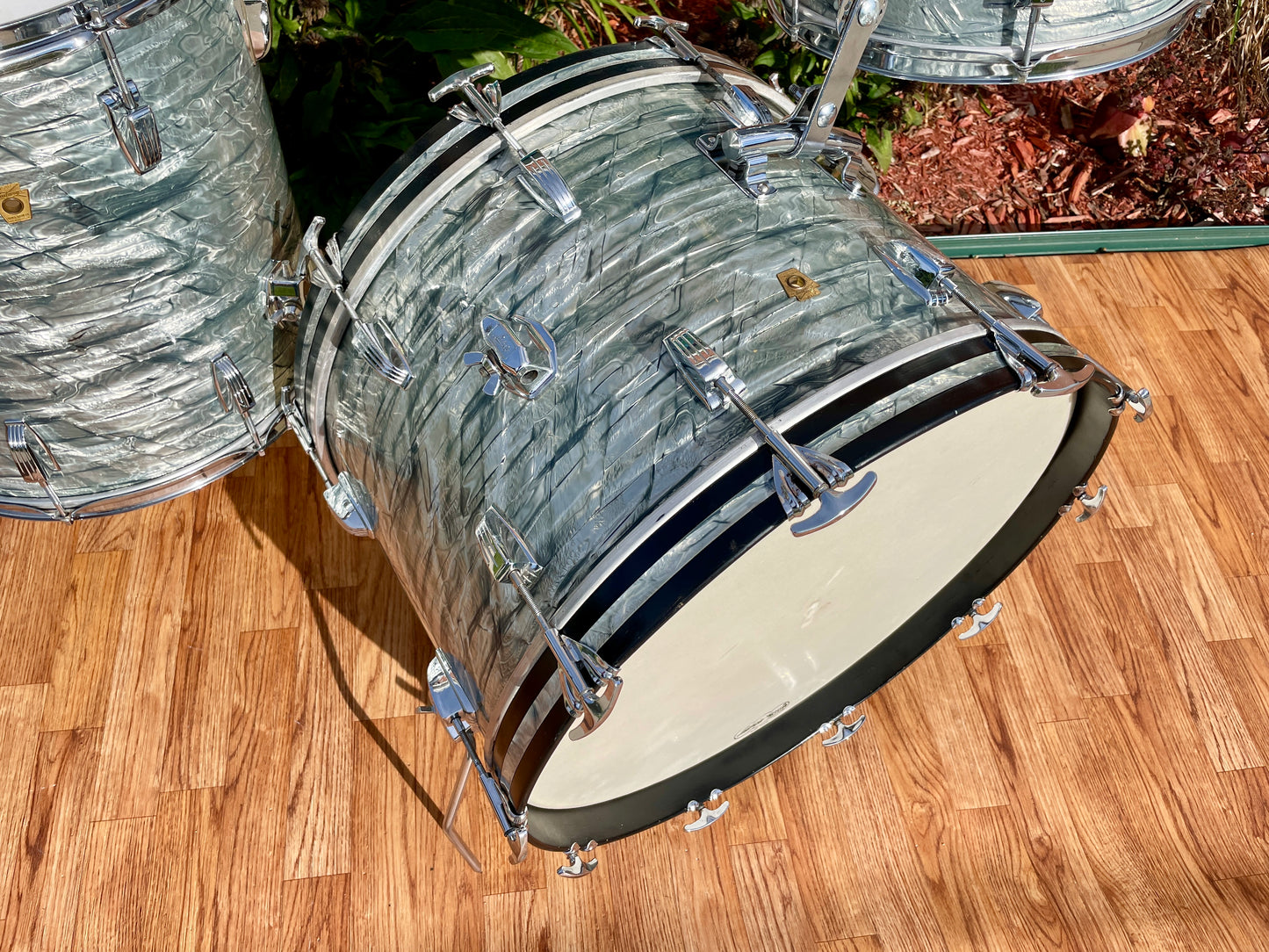 1967 Ludwig Super Classic Drum Set Sky Blue Pearl 22/13/16