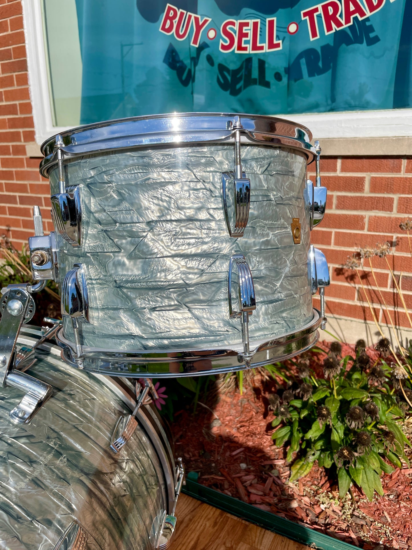 1967 Ludwig Super Classic Drum Set Sky Blue Pearl 22/13/16
