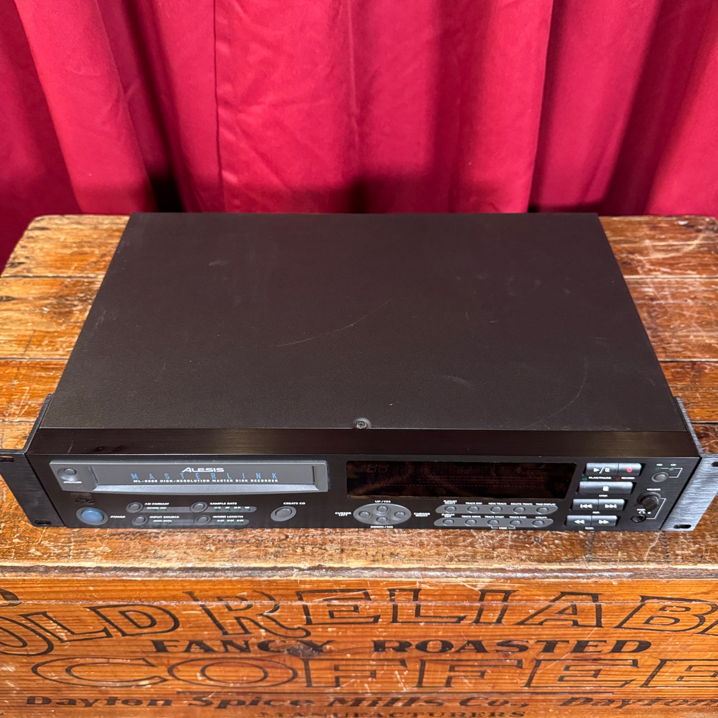 Alesis Masterlink ML-9600 High Resolution Masterdisk Recorder w/ Manual