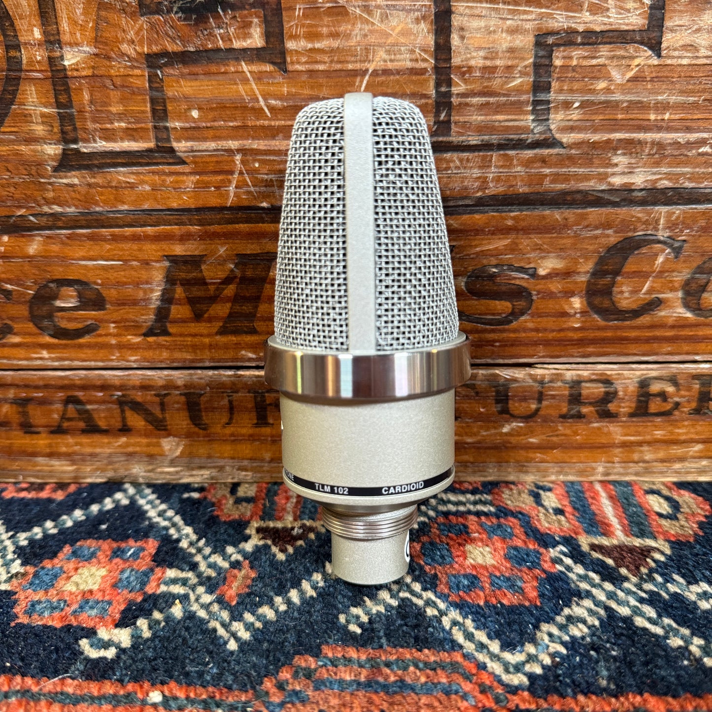 Neumann TLM 102 Large Diaphragm Cardioid Condenser Microphone Nickel